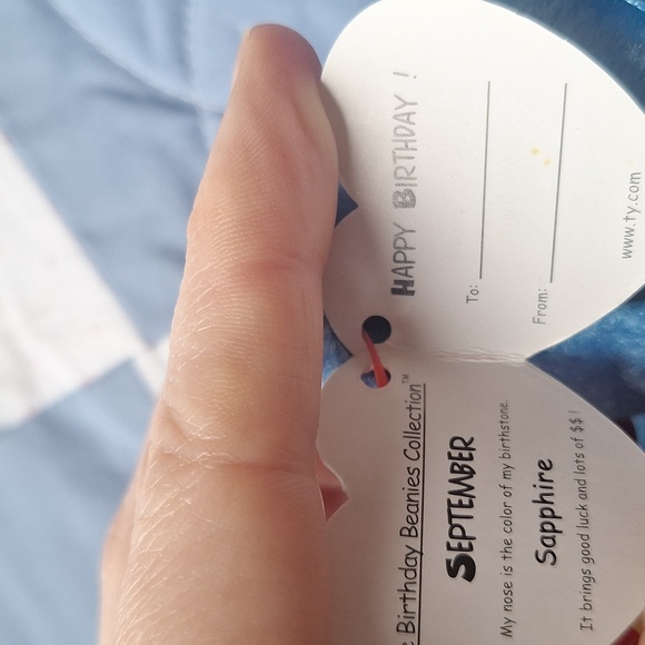 TY September Beanie Babies Bears - Picture 5 of 5